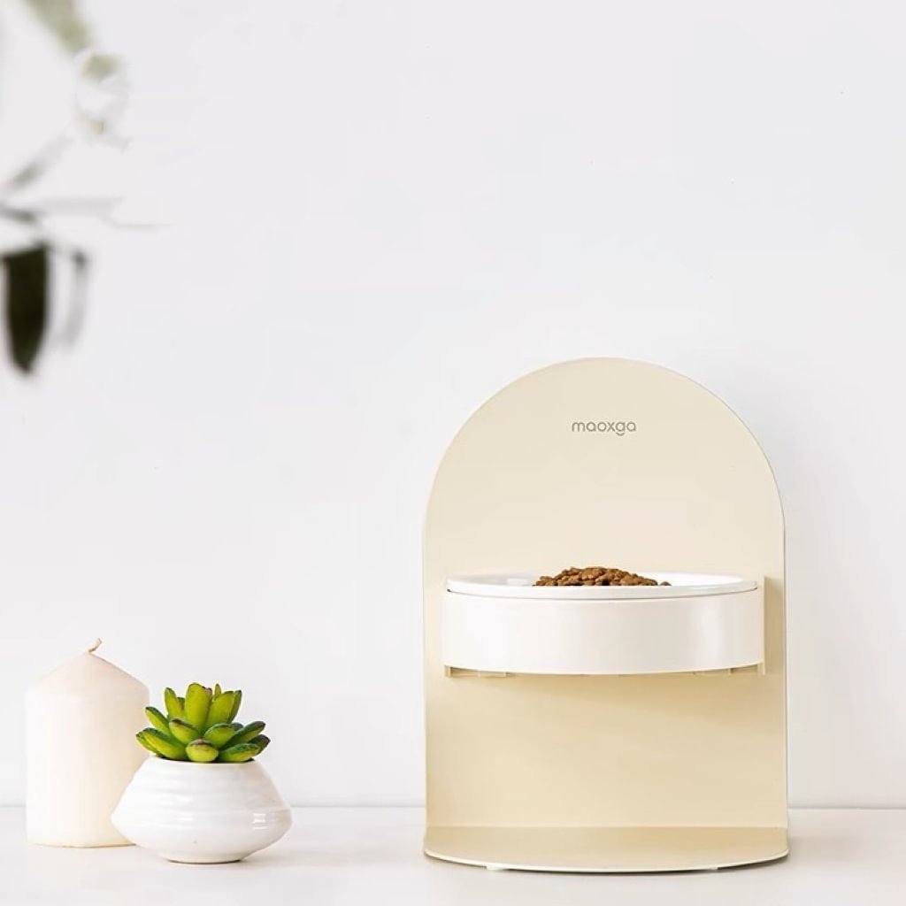 Adjustable ceramic bowl for cat - PetsLoveStory®