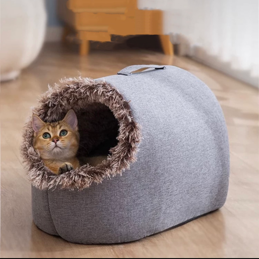 Pet Winter Houses Warm Cat Shelter - PetsLoveStory®