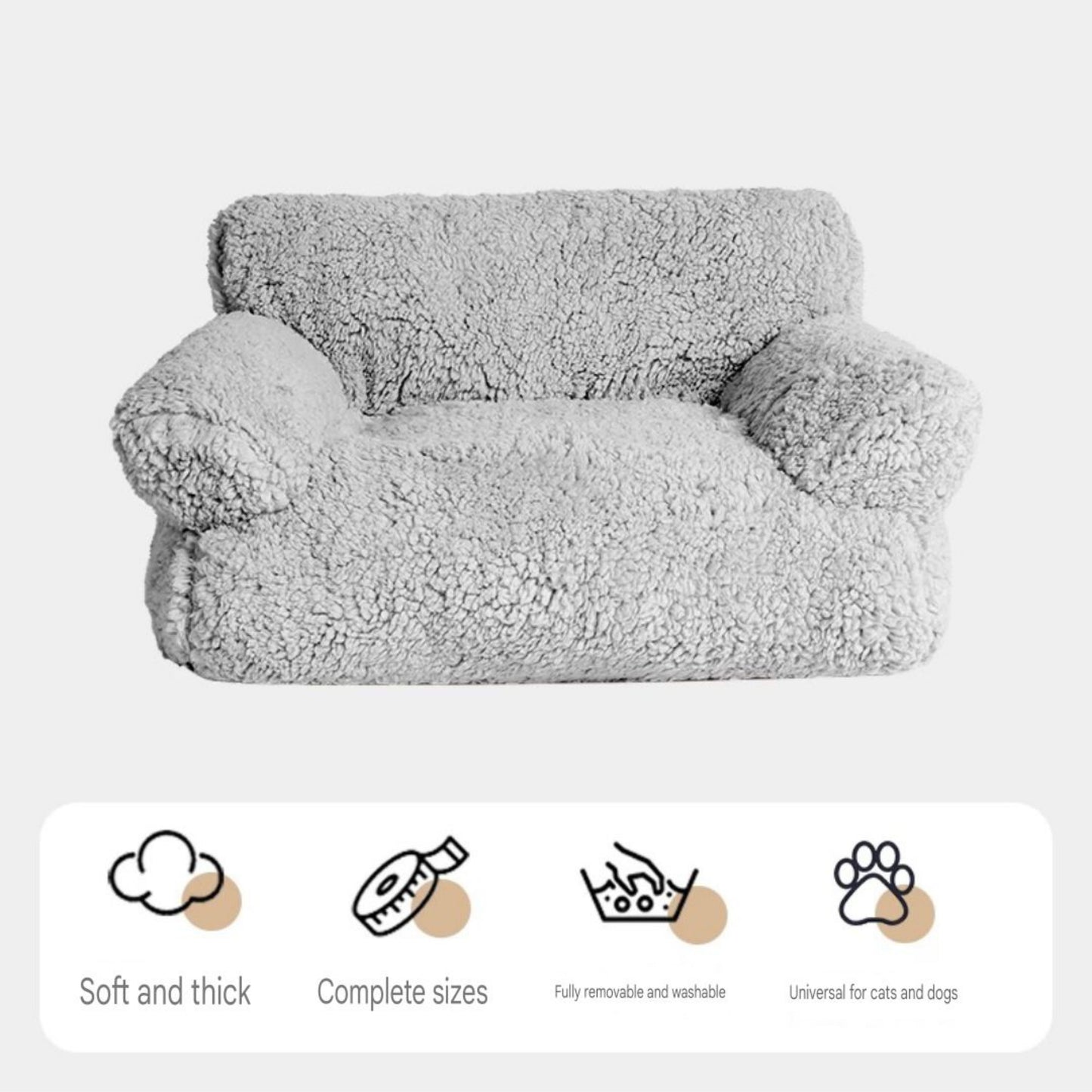 Stylish and Cozy Sofa Bed - PetsLoveStory®