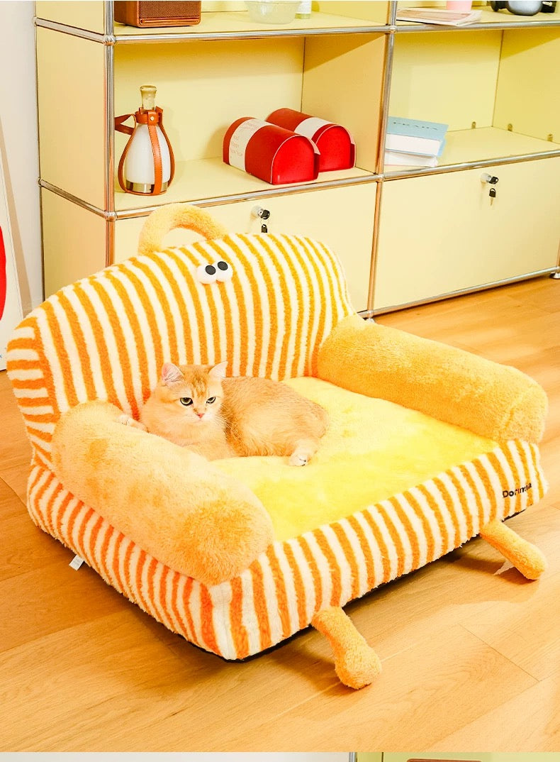 Warm thick pet sofa bed removable and washable - PetsLoveStory®