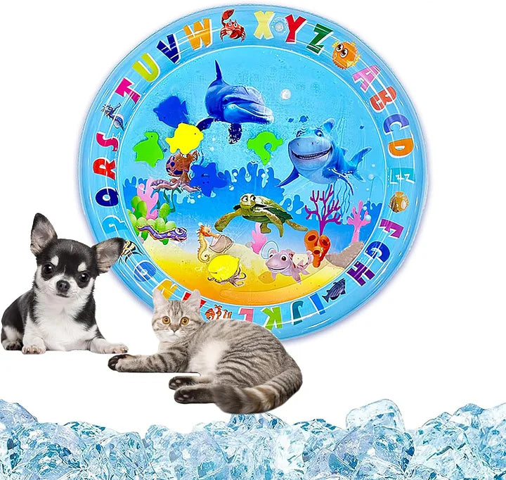 Pet Inflatable Water Play Mat - PetsLoveStory®
