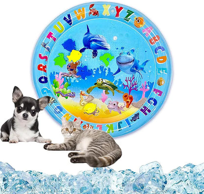 Pet Inflatable Water Play Mat - PetsLoveStory®