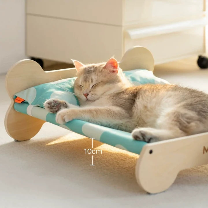 Cat luxury Wooden Bed - PetsLoveStory®