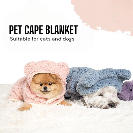 Pet Cape Blanket - PetsLoveStory®