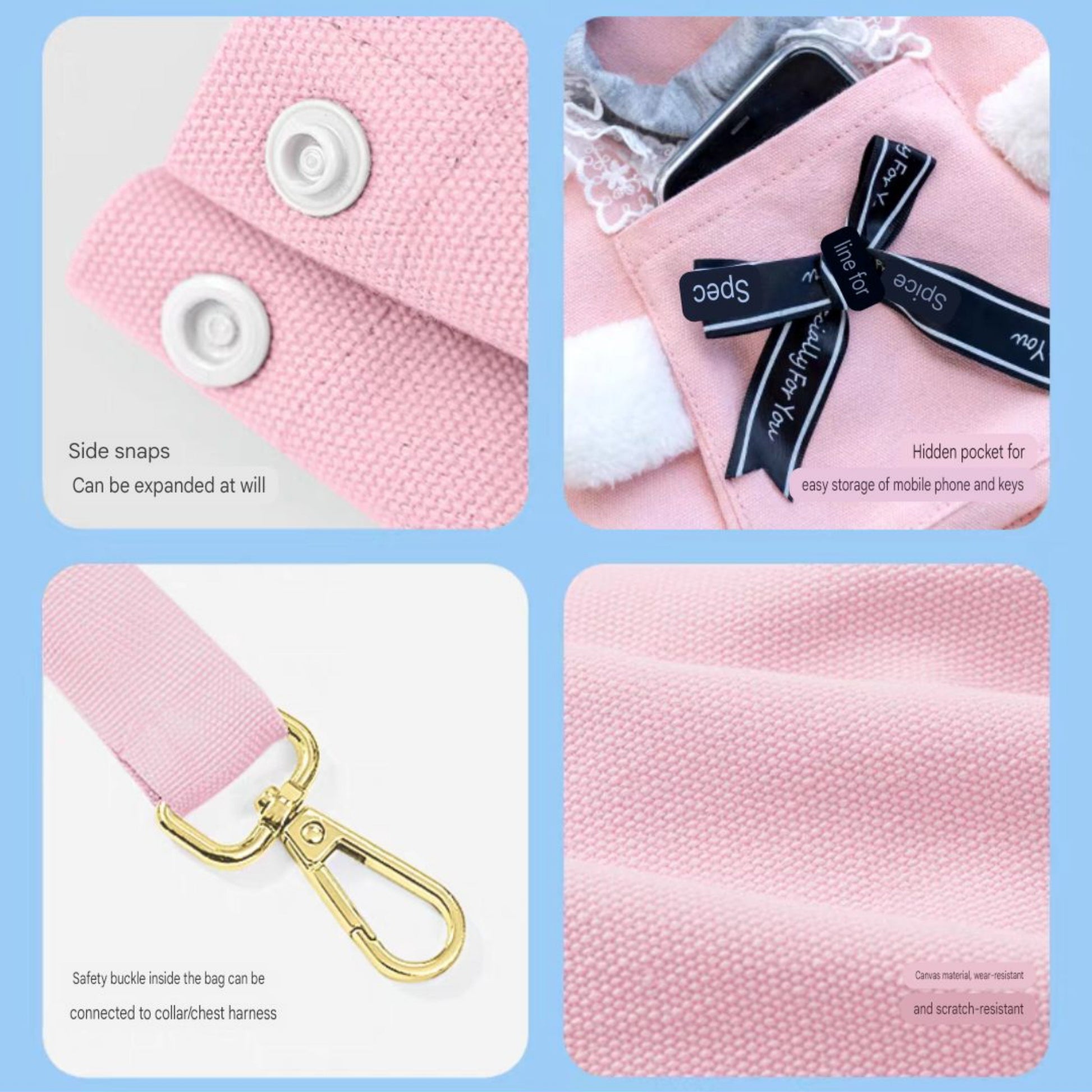 small dog and cat carrying bag - PetsLoveStory®