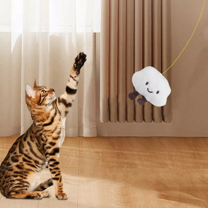 Cat Kitten Door Hanging Toy Cat Kitty Teaser Toy Pet Interactive Toys For Indoor - PetsLoveStory®
