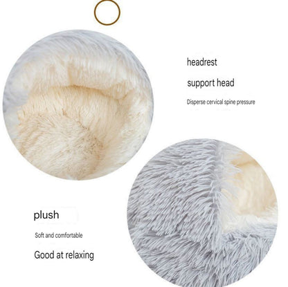 Warm cozy bed - PetsLoveStory®