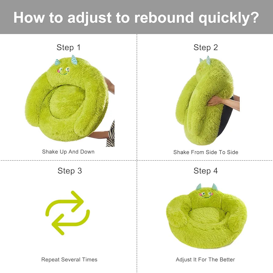 Horn Monster Pet Bed - PetsLoveStory®