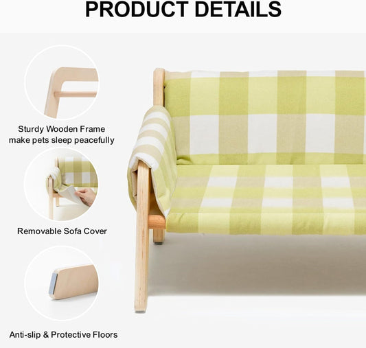 Cat Couch Bed, Pet Sofa for Indoor Cats - PP26 - PetsLoveStory®