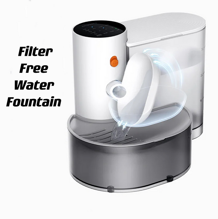 New Filter Free Cat Water Fountain - PetsLoveStory®