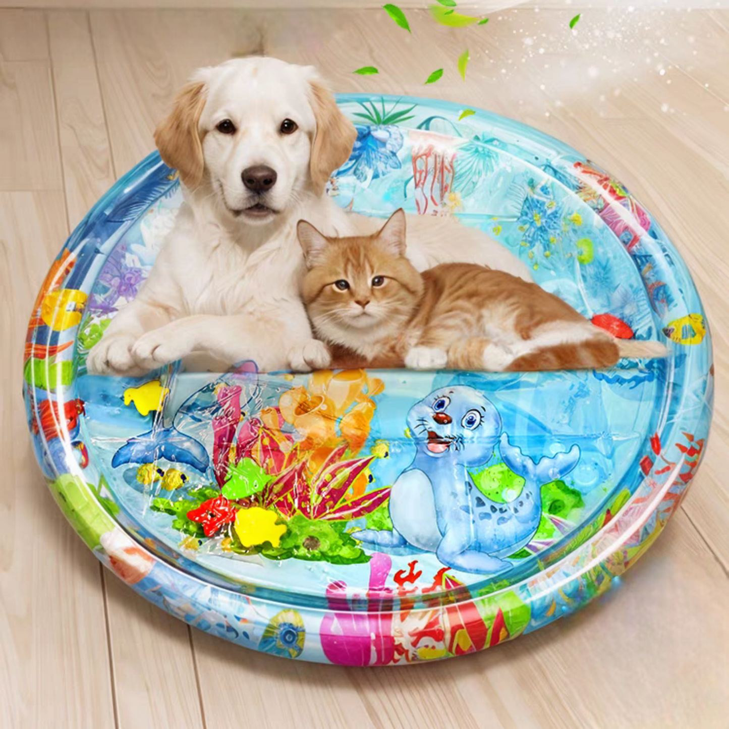 Pet Inflatable Water Play Mat - PetsLoveStory®
