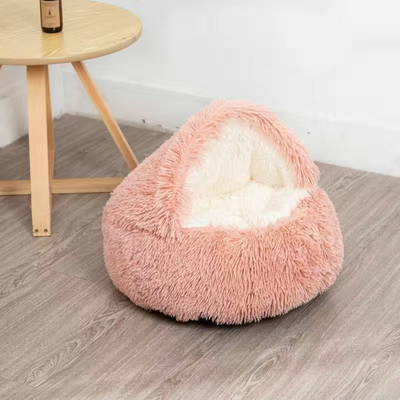 Warm cozy bed - PetsLoveStory®