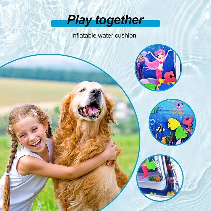 Pet Inflatable Water Play Mat - PetsLoveStory®