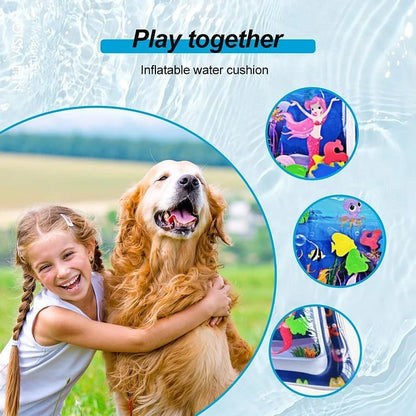 Pet Inflatable Water Play Mat - PetsLoveStory®