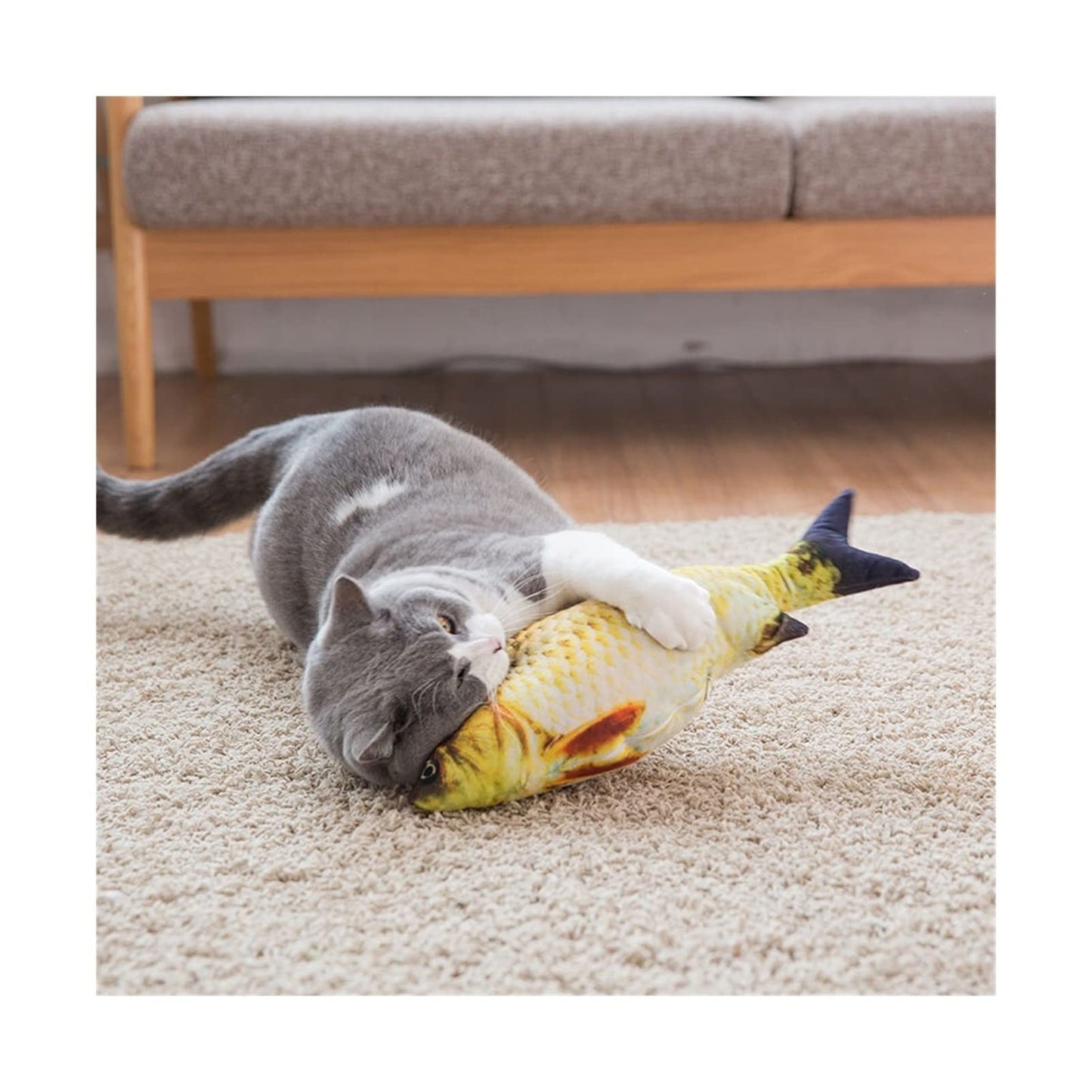 Cat Toys Fish Toy Cat Catnip - PetsLoveStory®