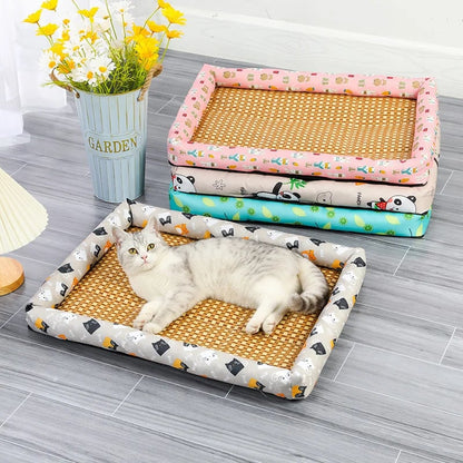 Breathable Pet Summer Cooling Bed - PetsLoveStory®