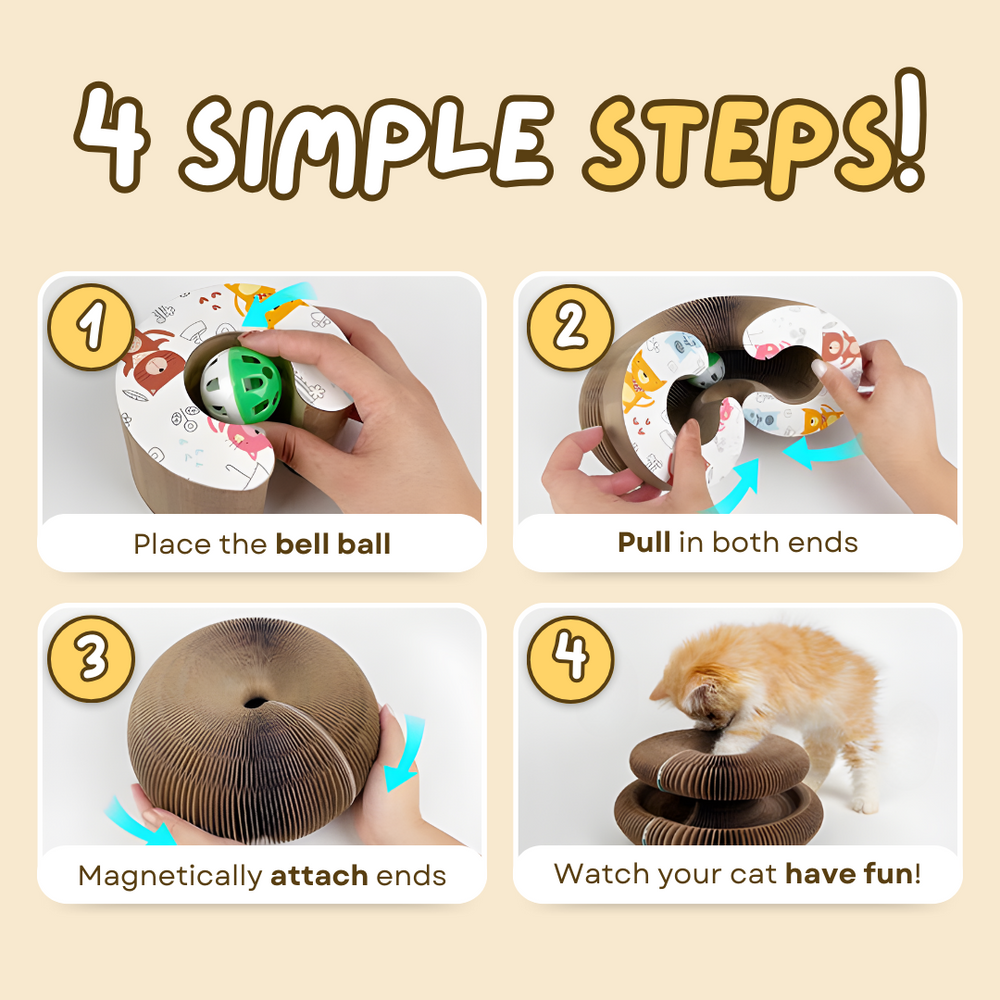 Cat Ball Toy - PetsLoveStory®