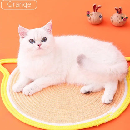 Handmade hemp rope cat scratching board - PetsLoveStory®