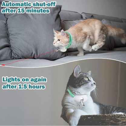 Automatic Cat Toys with LED Light,Upgraded Lengthened Light Head - PetsLoveStory®