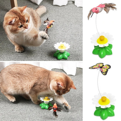 Automatic Electric Rotating cat Toy - PetsLoveStory®