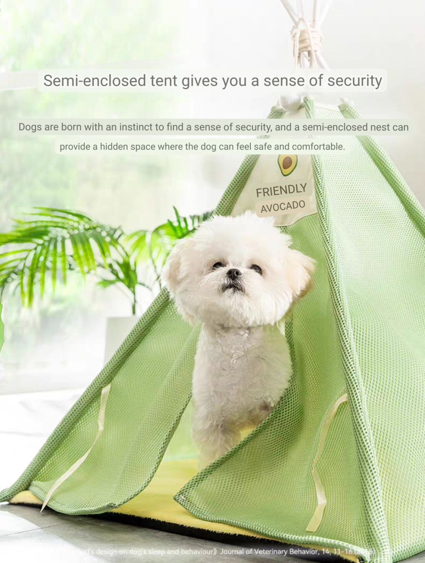 Comfortable To Sleep Tent For Cats And Dogs - PetsLoveStory®