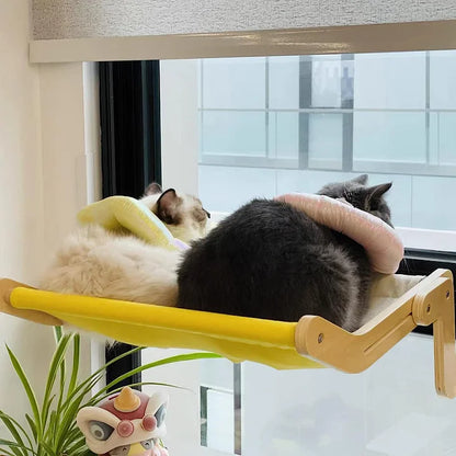 Cat Window & Side Bed Perch - PetsLoveStory®