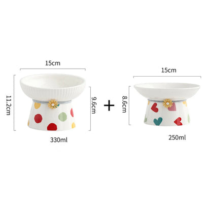 Ceramic Bowl for cat - PetsLoveStory®
