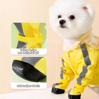 Full-coverage raincoat with back bag - PetsLoveStory®