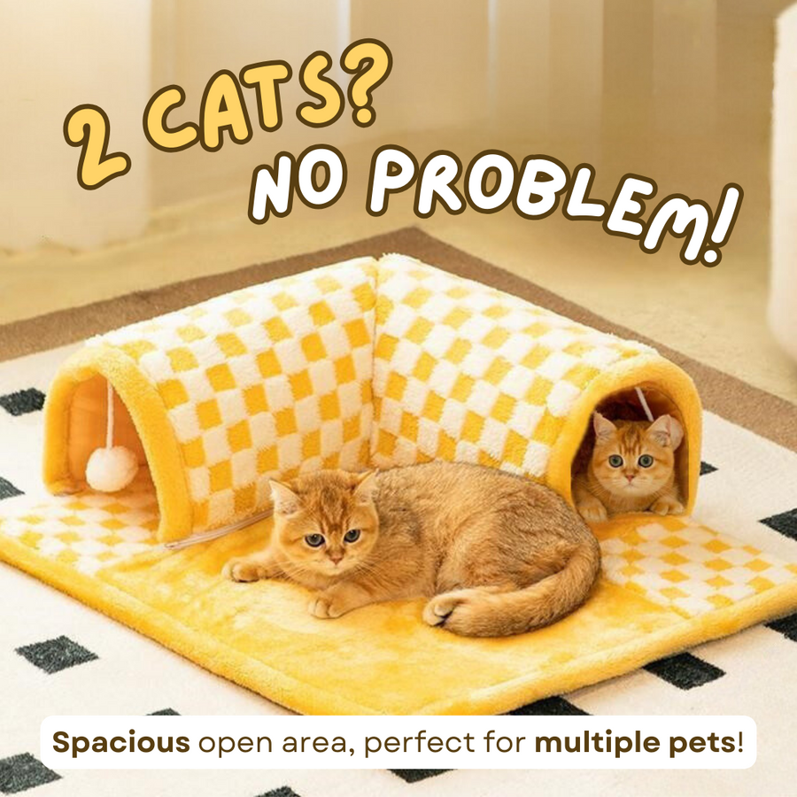 PetsLoveStory® First Class Tunnel Bed - PetsLoveStory®