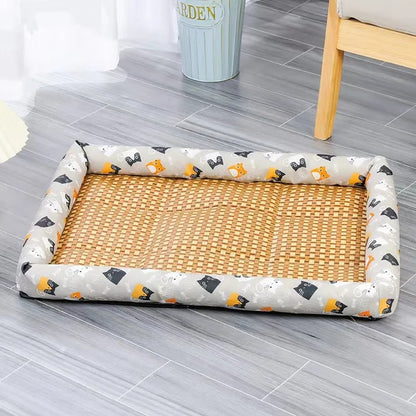 Breathable Pet Summer Cooling Bed - PetsLoveStory®
