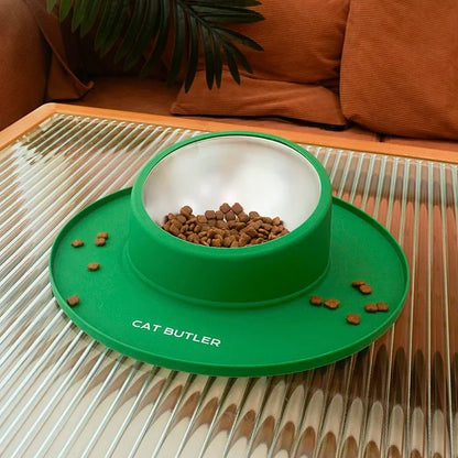 Anti-Rollover Cat Bowl - PetsLoveStory®