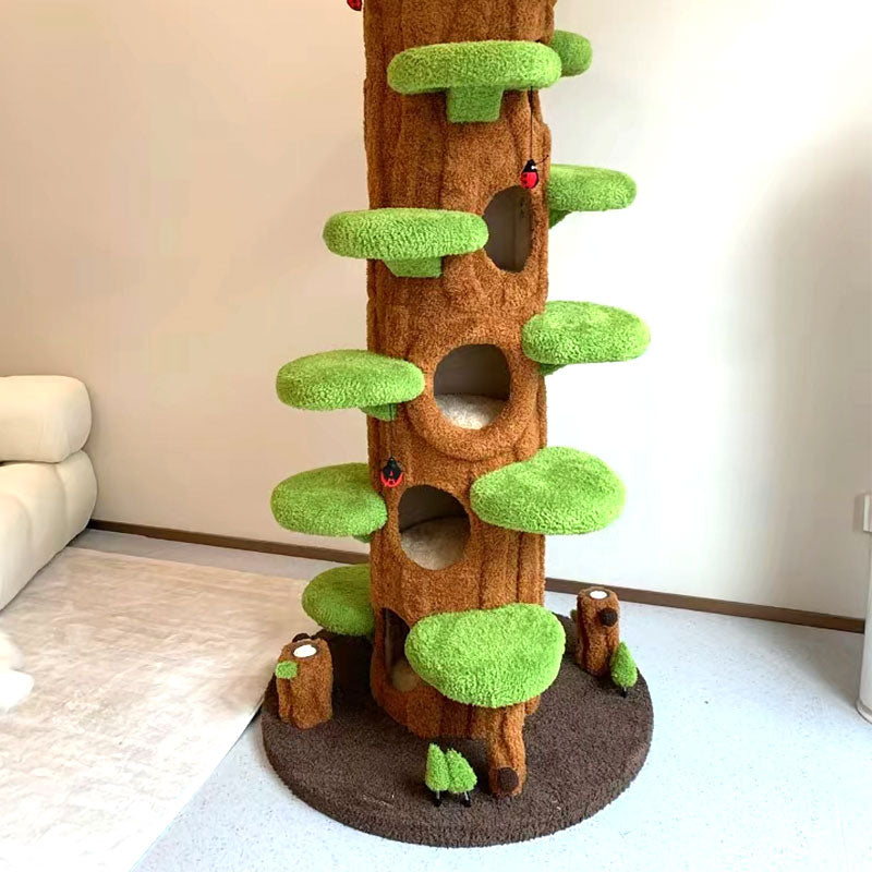 Luxury Simulation Climbing Frame Bed for Multiple Cat Tree - PetsLoveStory®