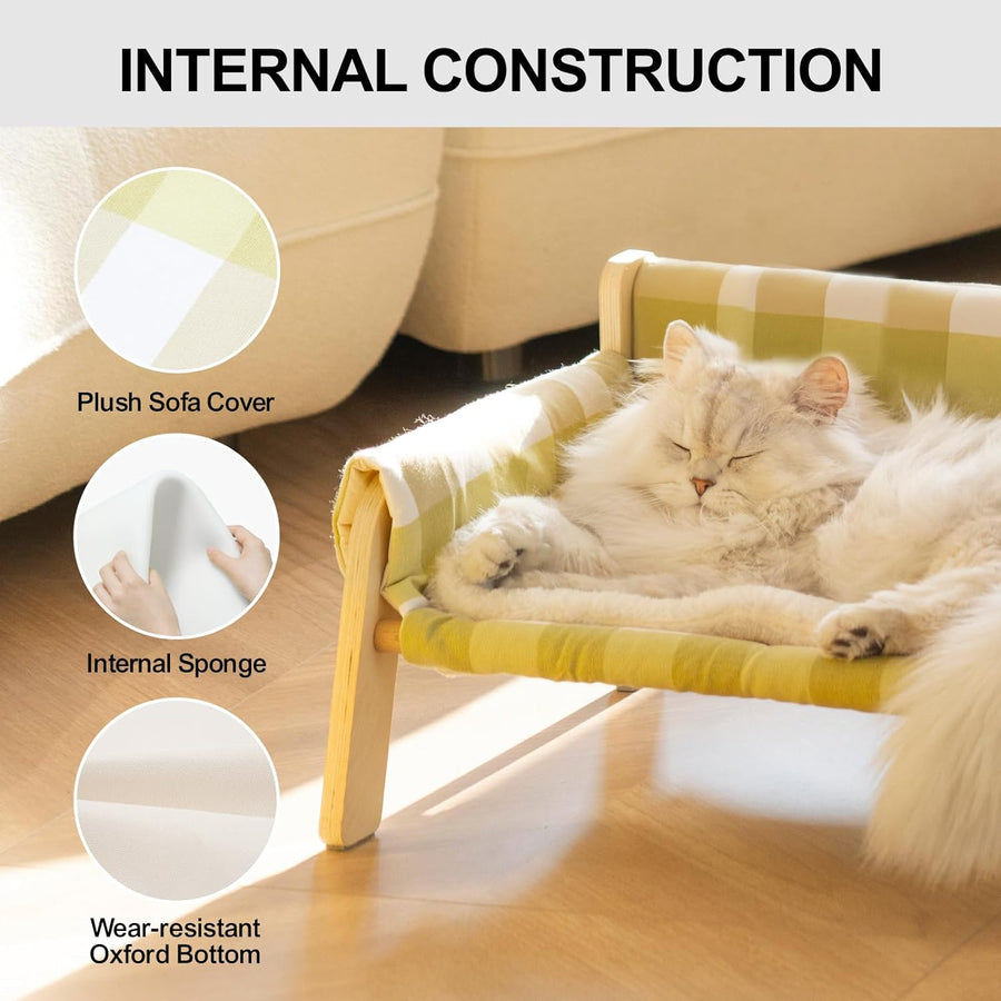 Cat Couch Bed, Pet Sofa for Indoor Cats - PP26 - PetsLoveStory®