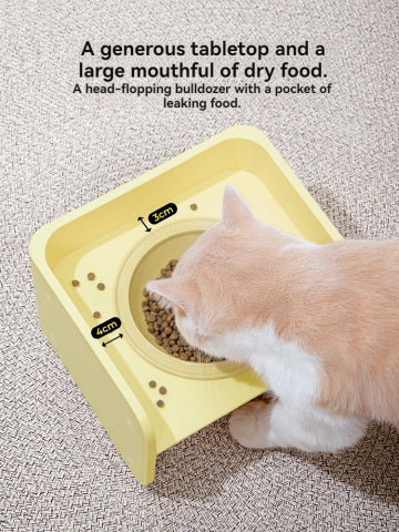 Pet square dish rack bowl - PetsLoveStory®