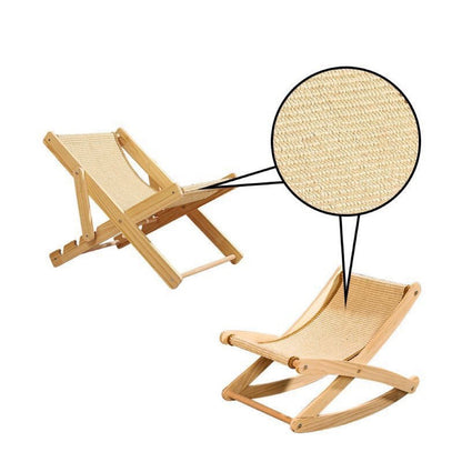 Cat Sisal Chair Rocking Chair - PetsLoveStory®