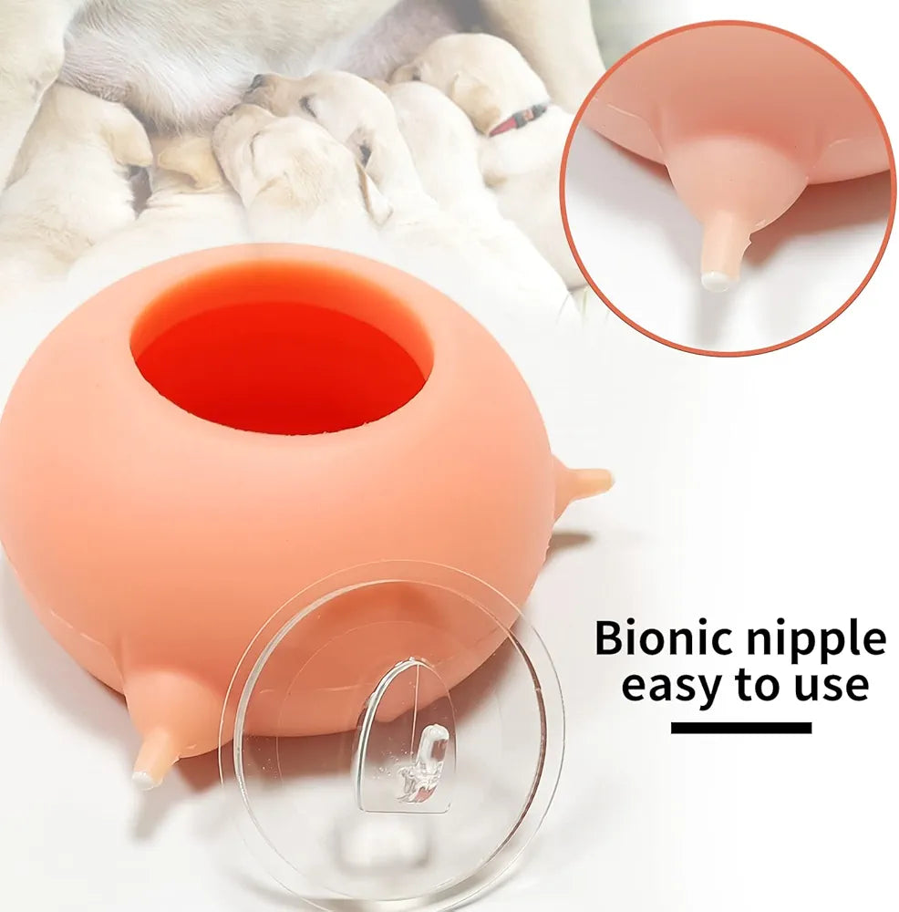 3 Pacifiers Puppy Kitten Silicone Feeder - PetsLoveStory®