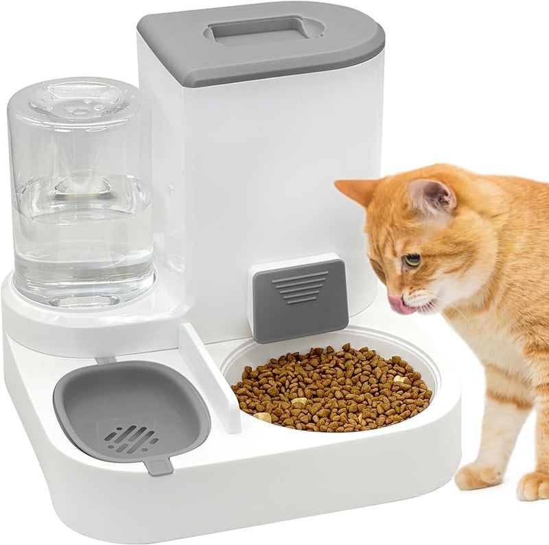 Cat Feeder and Water Dispenser - PetsLoveStory®